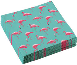 Amscan Șervețele - Flamingo 33 x 33 cm