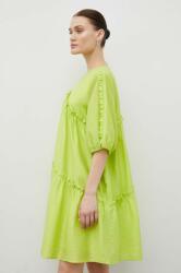 Gestuz ruha zöld, mini, harang alakú - zöld 34 - answear - 79 990 Ft