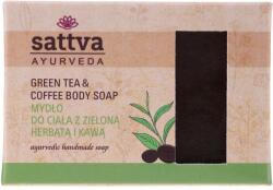 SATTVA Săpun pentru corp - Sattva Ayurveda Green Tea & Coffee Body Soap 125 g