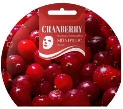 Mond'Sub Mască facială hrănitoare și revitalizantă, cu merișoare - Mond'Sub Cranberry Nourishing & Revitalizing Mask 23 ml