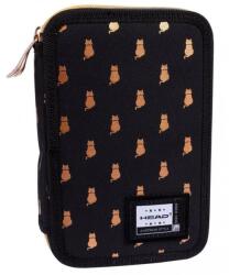 HEAD Golden Kitty cicás 2 emeletes tolltartó (503021026)