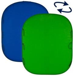  Fundal pliabil Chroma Key verde albastru 1.5 x 2m (YR122)