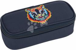 Jeune Premier Penar școlar Pencil Box Tiger Navy Jeune Premier design ergonomic de lux 22*7 cm (JPPB023140) Penar