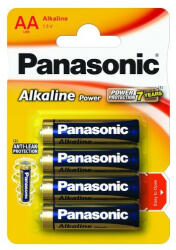 Ceruza elem Panasonic Alkaline Power AA 1.5V alkáli 4 db-os
