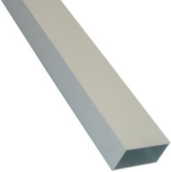 Start Cl Prest Téglalap alakú alumínium cső, 45 x 25 x 1, 5 mm, L = 1 m (stt363)