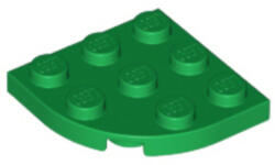LEGO® Alkatrészek (Pick a Brick) Zöld 3X3 Lapos 1/4 Kör 6062166