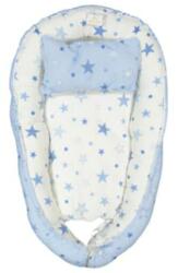 Coccoo Bebe Kidizi Baby Babafészek, huzat 100% pamut, 110x70 cm, Galaxy kék