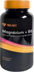Vásárlás: MILAVIT Magnézium + B6-vitamin étrend-kiegészítő, 60 kapszula/ doboz (2) Táplálékkiegészítő árak összehasonlítása, Magnézium B 6 vitamin  étrend kiegészítő 60 kapszula doboz 2 boltok