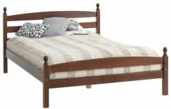  Bianca 2 személyes fenyő ágy, matraccal 140x200 cm - Barna (BIS-140)