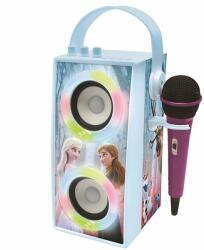 Disney Frozen 2 Boxa portabila cu microfon si efecte de lumini, Lexibook, Frozen