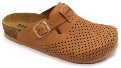  0Ft kiszállítás! Leon Comfortstep 4250 barna bőr klumpa 36-41 -Birkenstockhoz hasonlatos talppal