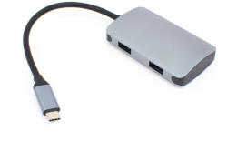Thunder Germany HBC-05, USB-C átalakító 5in1 2xUSB-C + 2xUSB-A + AUDIO