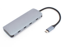 Thunder Germany HBC-07, USB-C átalakító 7in1 + gyorstöltés (100W) - mkaudio