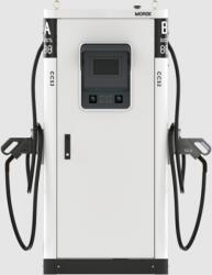 MOREK EV elektromos autó töltő, 180kW, DC, hálózati, 2*CCS2 (MEV180DRENG4CCS) (MEV180DRENG4CCS)