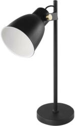 EMOS Julian asztali lámpa, fekete, E27 cserélhető izzós, IP20