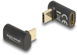 Delock USB-adapter 40 Gbps USB Type-C PD 3.0 100 W 8K 60 Hz fekete (60056)
