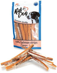 KIDDOG A04706 jutalomfalat kutyáknak - 100% Salmon stripes omega - 3 - lazac csíkok 80g