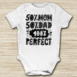 Partikellékek body 50% dad + 50% mom = 100% perfect body baba body