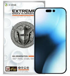 X-One Extreme Shock Eliminator 4 generációs betekintéstvédelem - iPhone 15 Pro készülékhez fólia