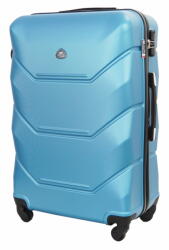 Bőrönd - 950 - L-es Nagy Méret - 75 X 47 X 29 - Metál Kék (5903978409909)
