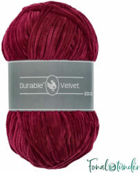 DURABLE Velvet 222 Bordeaux - bordó zsenília fonal
