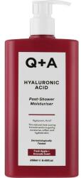 Q+A Cremă hidratantă după duș cu acid hialuronic - Q+A Hyaluronic Acid Post-Shower Moisturiser 250 ml