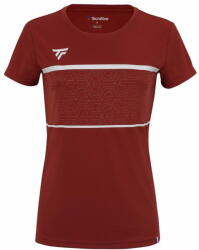  Tecnifibre Póló kiképzés bordó S Tech Tee