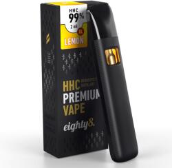 Eighty8 HHC vape de unică folosință, XL cu aromă de lămâie, 99% HHC, 2ml- de marca Eighty8 (8594203241466)