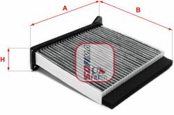 SOFIMA Filtru, aer habitaclu SOFIMA S 4220 CA (S 4220 CA)
