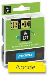 DYMO Eredeti D1 poliészter szalagok LabelManagerhez 9 mm x 7 m fekete/sárga színben