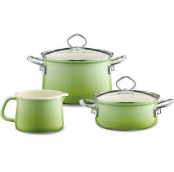 RIESS Set vase Riess, 3 piese 0520-036, Verde (0520-036)