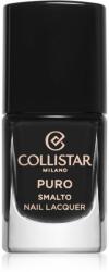 Collistar Puro Long-Lasting Nail Lacquer hosszantartó körömlakk árnyalat 313 Nero Intenso 10 ml