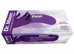 Dr. Mayer Manusi nitril nepudrate violet 100buc - L (DRM00034)