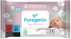 Puregenix nedves baba popsitörlő 72 db - vital-max