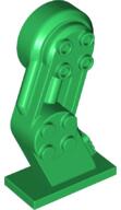 LEGO® 70946c6 - LEGO zöld nagy figura láb, fekete pinnel, balos (70946c6)