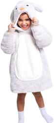 Cozy Noxxiez CH301 Rabbit - pătură caldă cu hanorac TV pentru copii 3-6 ani (MA20-CH301)