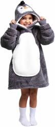 Cozy Noxxiez CH303 Penguin - pătură caldă pentru hanorac TV cu glugă pentru copii 3-6 ani (MA20-CH303)