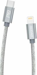 Dudao L2Pro USB-C apa - Lightning apa 45W Töltőkábel - Szürke (1m) (L5PRO LIGHTNING)