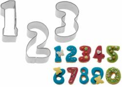 Westmark 35382280 sütemény kiszúró, számok formájú, 2, 5 cm (35382280)