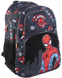 Cerda Spider-Man, rucsac pentru scoala cu 2 compartimente, negru