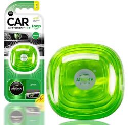 Aroma Car Loop Gel illatosító szellőzőrácsra Lemon (5463116) (AromaCar5463116)