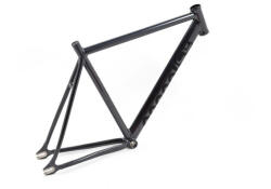 Csepel Royal Alu 2022 28-as (622-es) fixi-single speed kerékpár váz, alumínium, fényes szürke, 600-as vázméret