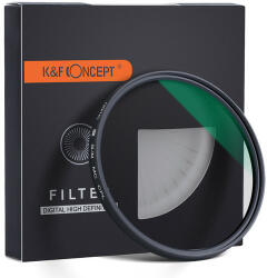 K&F Concept Filtru K&F Concept Slim Green MC CPL 55mm GERMAN OPTICS Schott B270 KF01.1155
