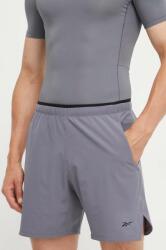 Reebok edzős rövidnadrág Strength 3.0 szürke - szürke XL