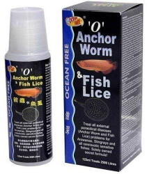  Medicament pesti ornamentali de Iaz Anchor Worm & Fish Lice medicament contra paduchelui de crap pentru 2500 litri de apa