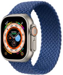 Elasztikus kötött pánt Apple Watch 8 / 7 / 6 / 5 / 4 / 3 / 2 / SE (49/45/44/42 mm) - kék