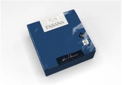 Fasana Lunch Szalvéta 3 rétegű 1/4 hajtás lapméret: 33 x 33 cm 50 db/csomag Fasana Lunch kék (74956) - odeo