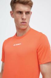 adidas TERREX sportos póló Multi narancssárga, sima, HZ6259 - narancssárga L