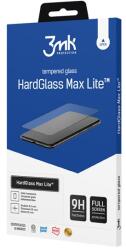 3mk HARD GLASS MAX LITE képernyővédő üveg (3D full cover, íves, ujjlenyomat mentes, karcálló, 0.3mm, 9H) FEKETE Samsung Galaxy S22 5G (SM-S901) (GP-127789)