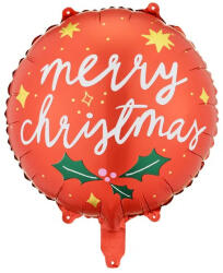 Partydeco Karácsonyi lufi 18" 45cm , Merry Christmas (LUFI647930)
